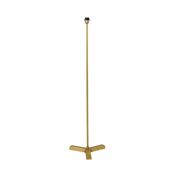 Rowan Matt Brass Metal Floor Lamp Base 29x29x117cm