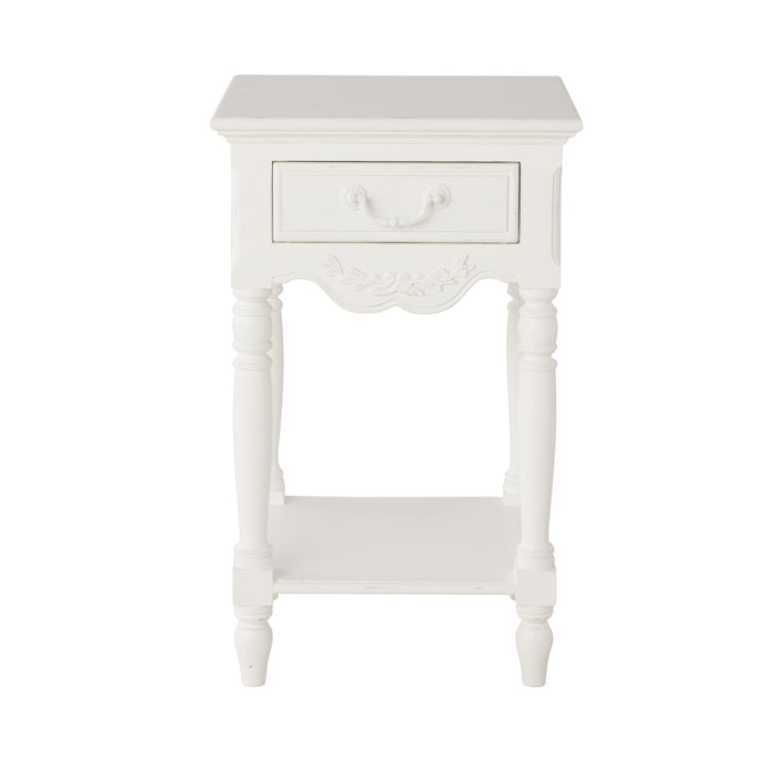 Emilie 1 Drawer Bedside Table