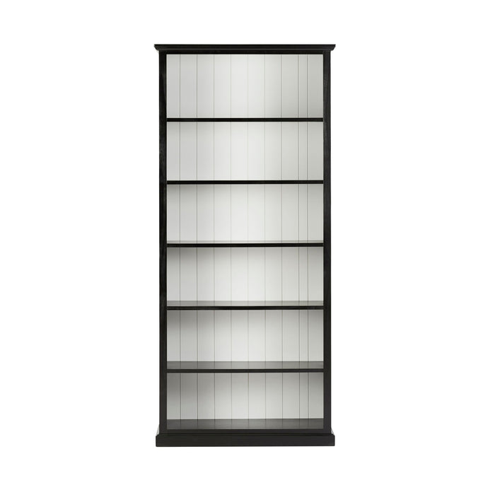 Armand Tall Bookcase 210 x 95cm Black