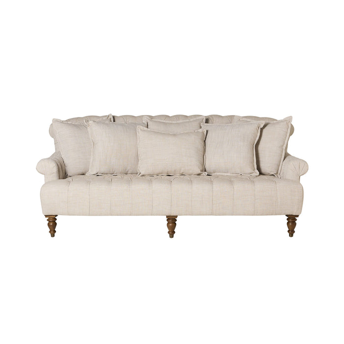 Ariane 3 Seater Sofa Natural Linen