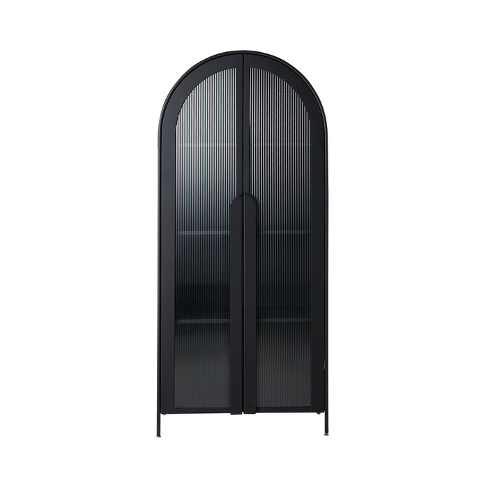 Nero Arched 2 Door Cabinet