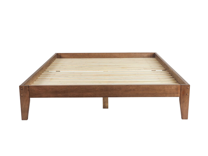 Kyan Queen Bed Base Chestnut