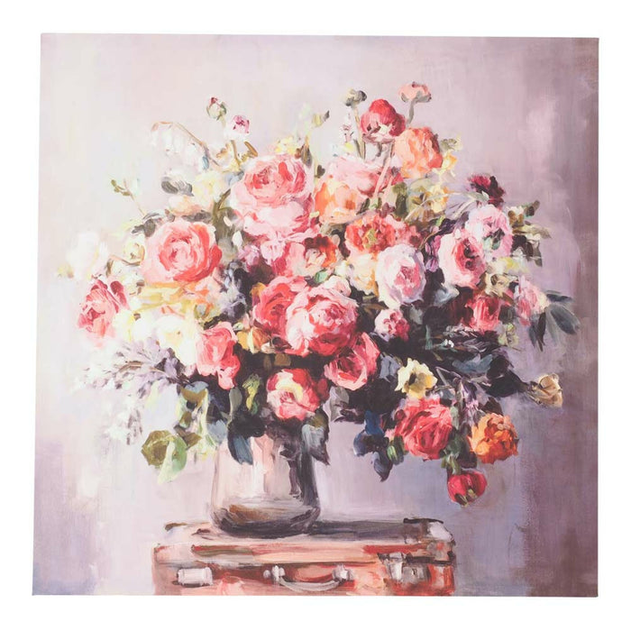 Arthouse Abundant Bouquet Framed Print 100x100cm