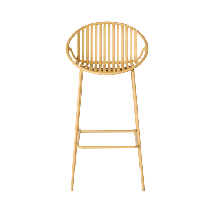 Ebony Bar Stool Light Turmeric