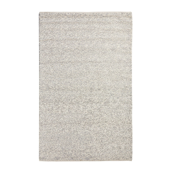 Pebbles Hand Woven Grey Wool Viscose Rug 240x150cm