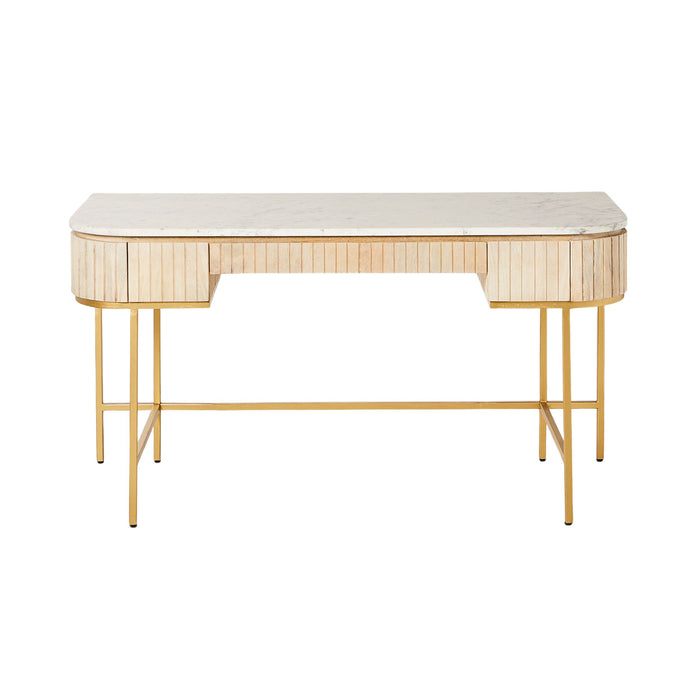 Deva Large 3 Drawer Desk