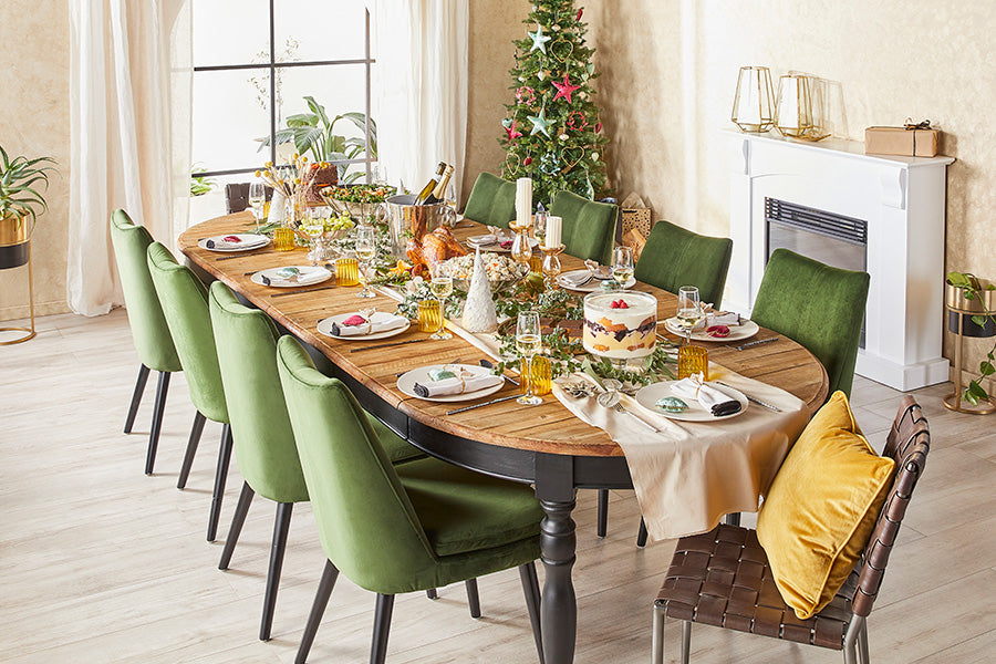 The Annalise Extendable Dining Table: The Heart of Your Home This Festive Season