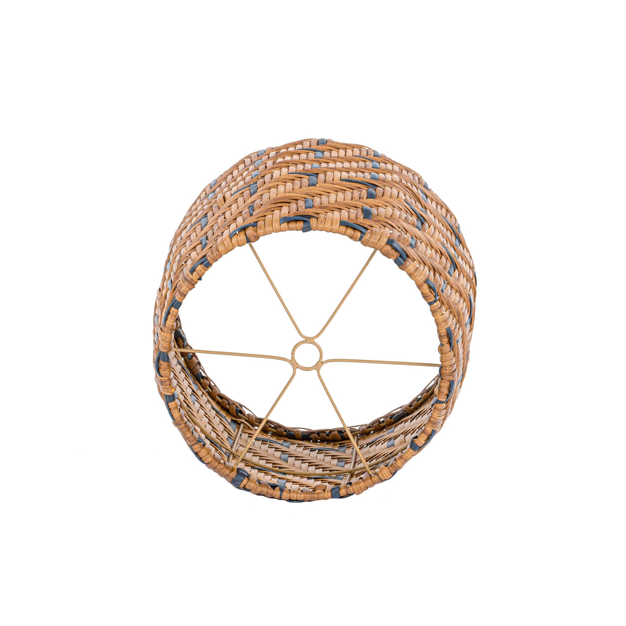 Herringbone Weave Collection Plant Basket Short