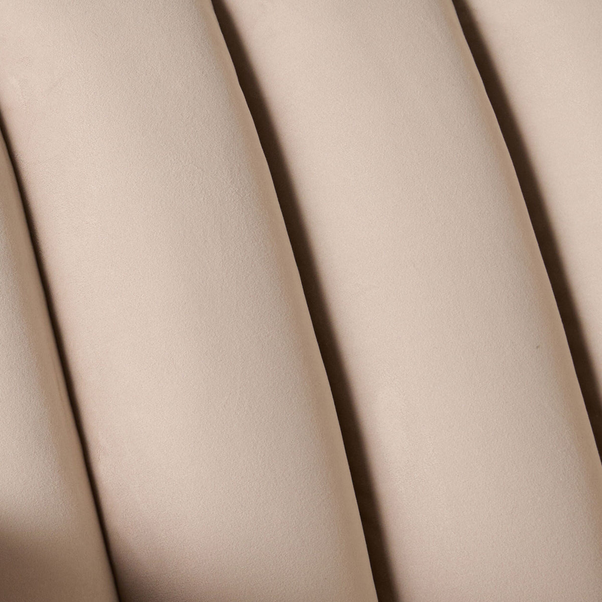Stitch 3 Seater Velvet Sofa Taupe