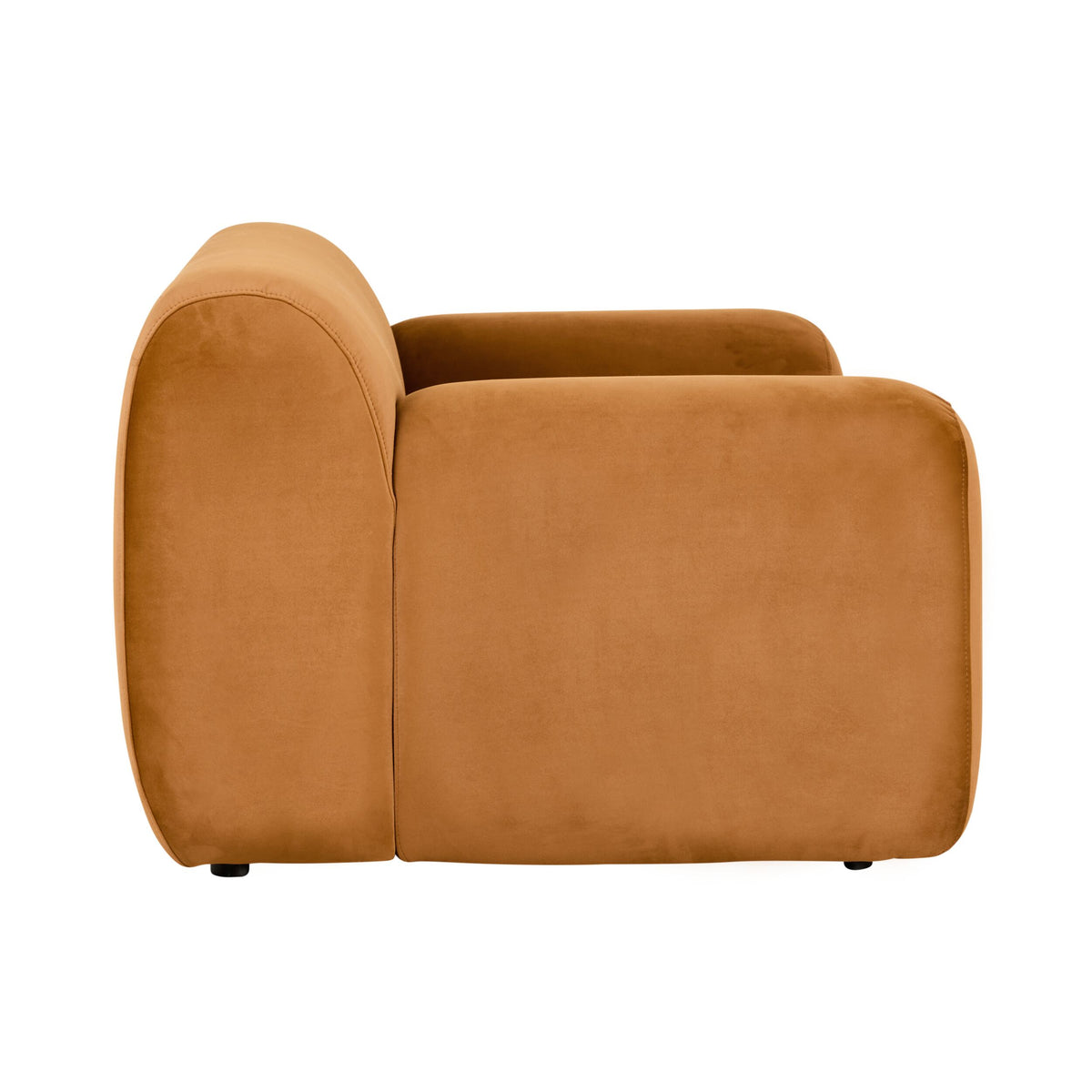 Alexis Armchair Velvet Ochre