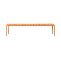 Kace Dining Bench Seat 200cm Tangelo Orange