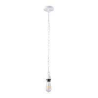 Chain cord suspension 150cm White