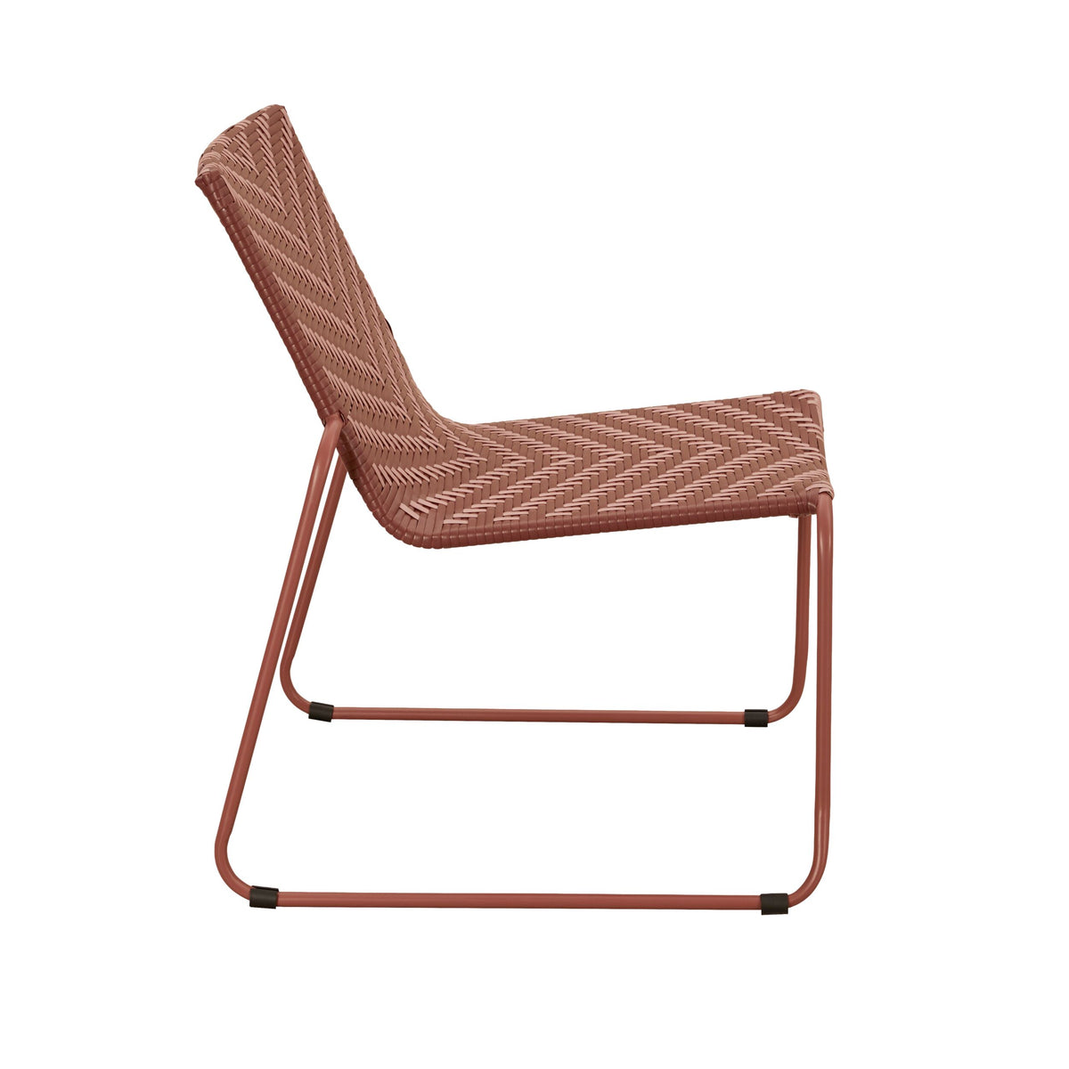 Maddie Occasional Chair Raisin/Rose Pink