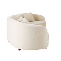 Alessa 4 Seater Sectional Sofa Oasis Dune