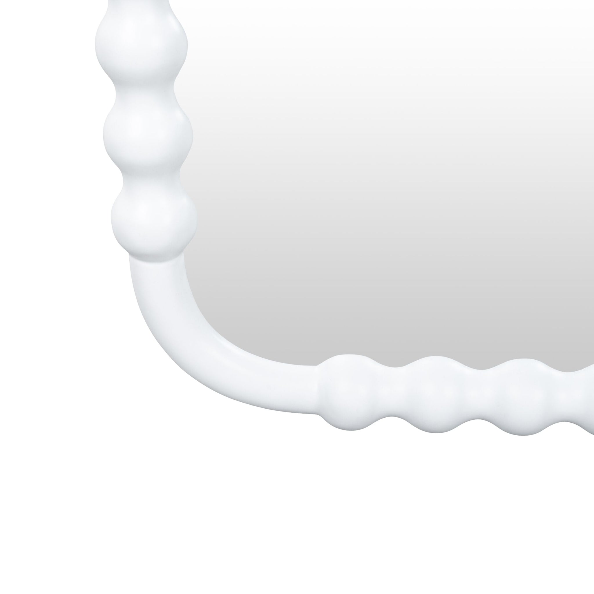 Orla Bobbin Wall Mirror White