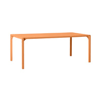 Kace Dining Table 200cm Tangelo Orange