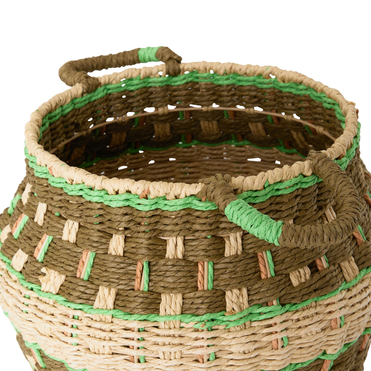 Wildkind Woven Urn Basket with Handles