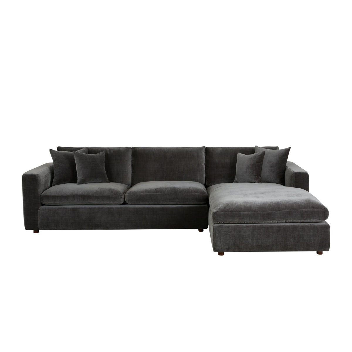 Oakley 4 Seater Right Chaise Sofa Dusk