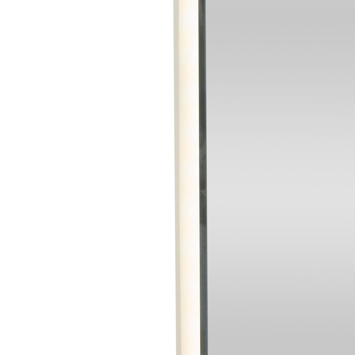 Bowen Rectangle LED Vanity Mirror Silver 60x80cm