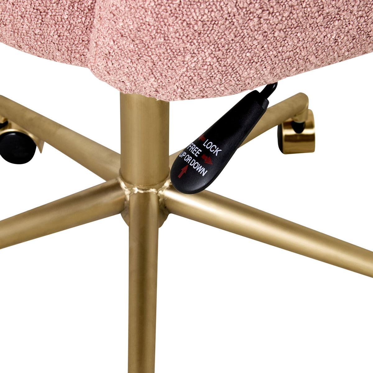 Gigi Desk Chair Blush