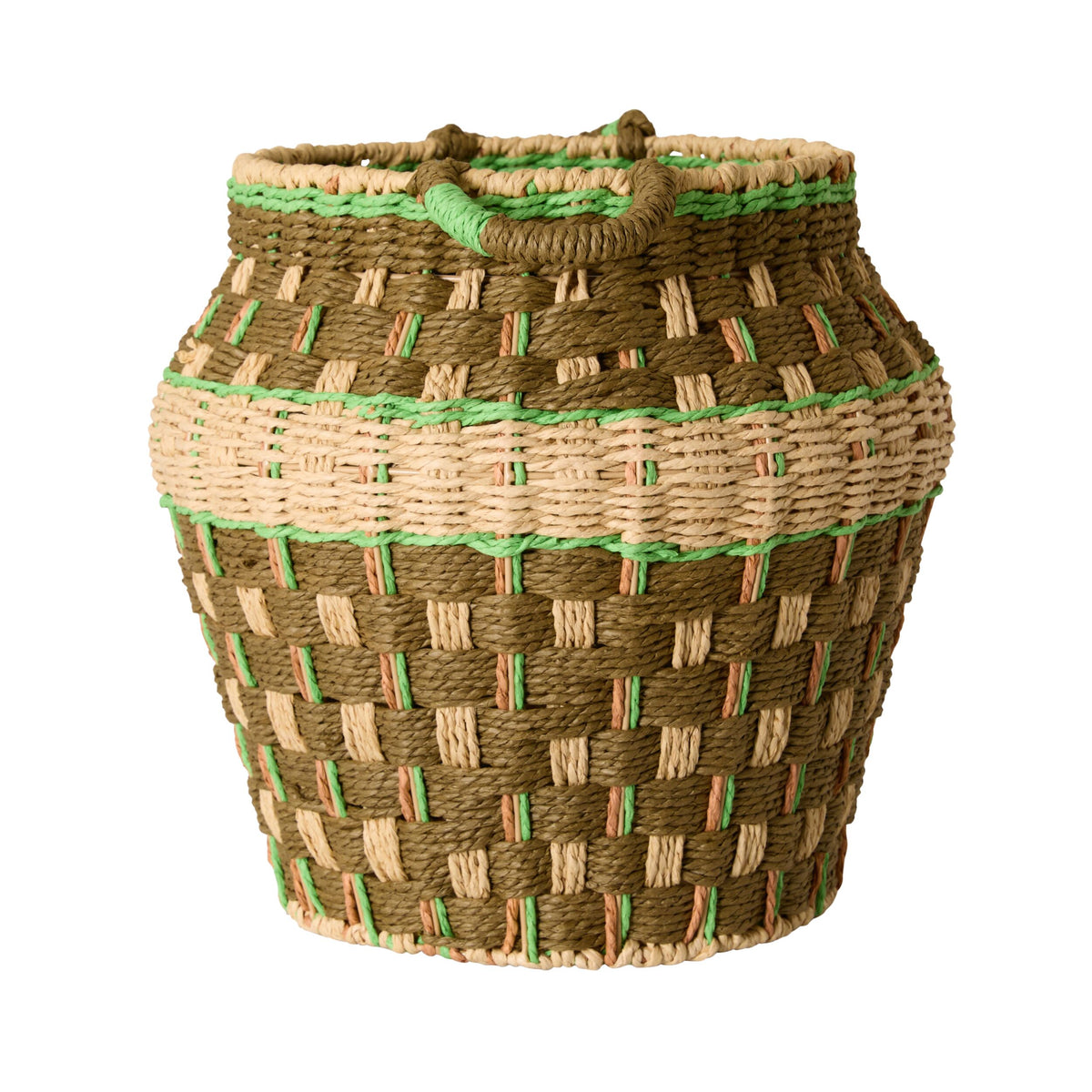 Wildkind Woven Urn Basket with Handles