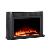 Deva Fireplace Black with Insert