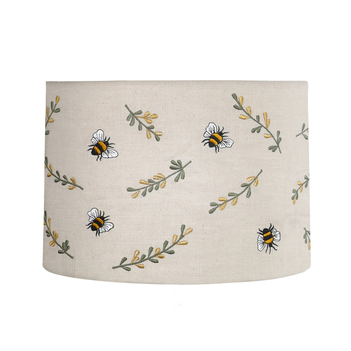 Embroidered Bee Shade Yellow 45cm