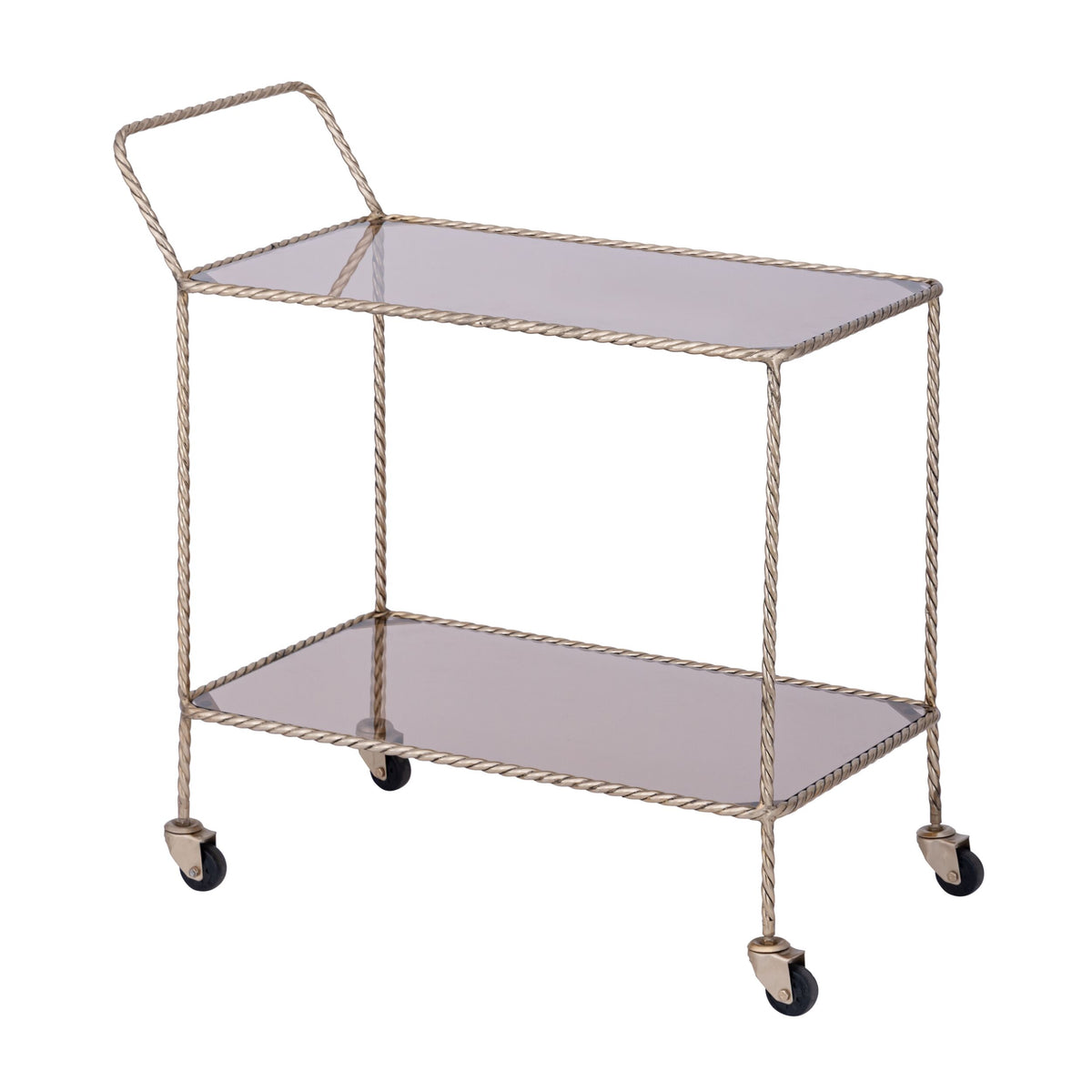 Nautilus Iron Drinks Trolley Gold