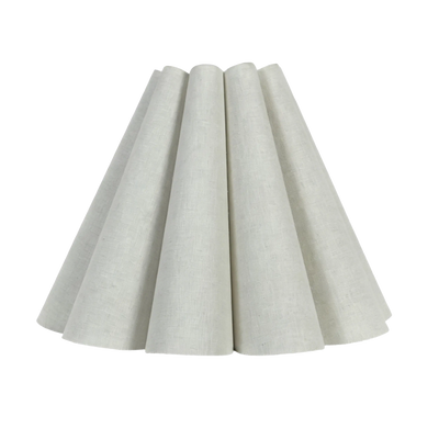 Josephine Pleated Tapered Shade Cream 25cm