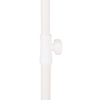 Amalfi Umbrella with Tassles Pink/White Gingham