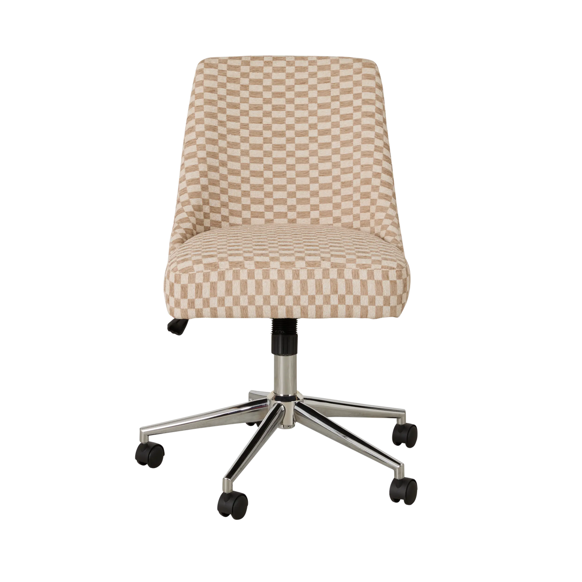 Ilaria Desk Chair Oat Grid