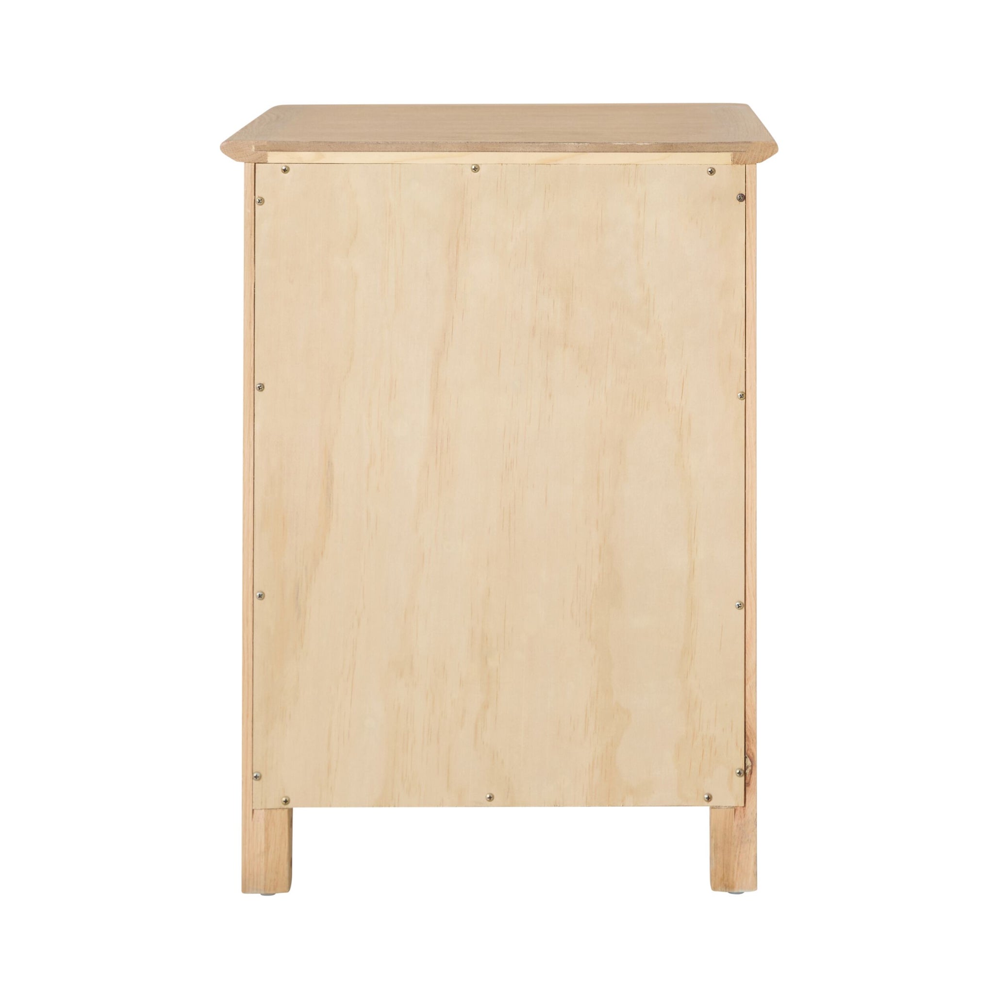 Oakridge 3 Drawer Bedside Light Oak