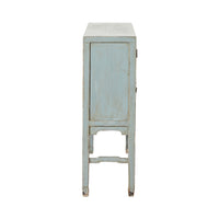 Sansha Console 5 Drawer 4 Door Dove Grey