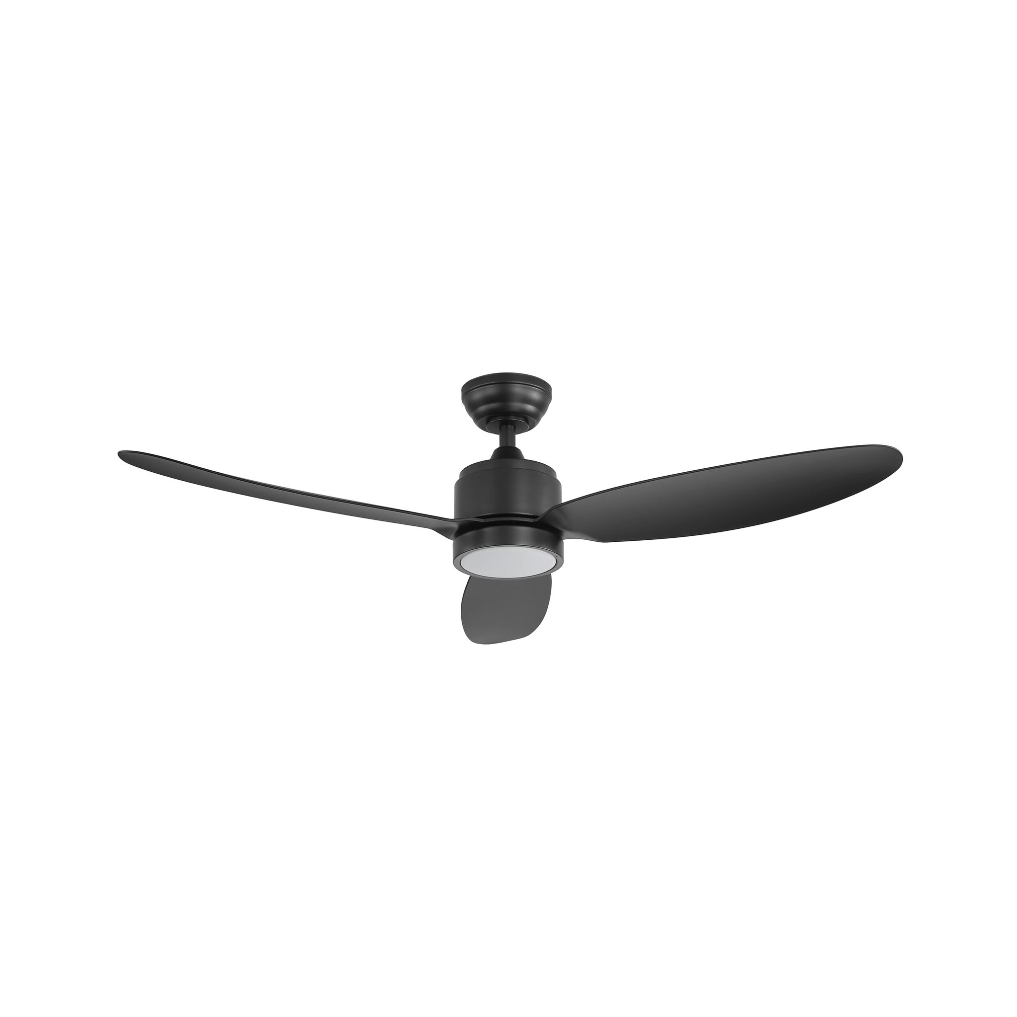 Solace 132cm Outdoor DC Fan - Black with Black ABS Blades