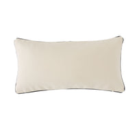 Aruba Outdoor Lumbar Cushion Onyx Stripe 70x35cm