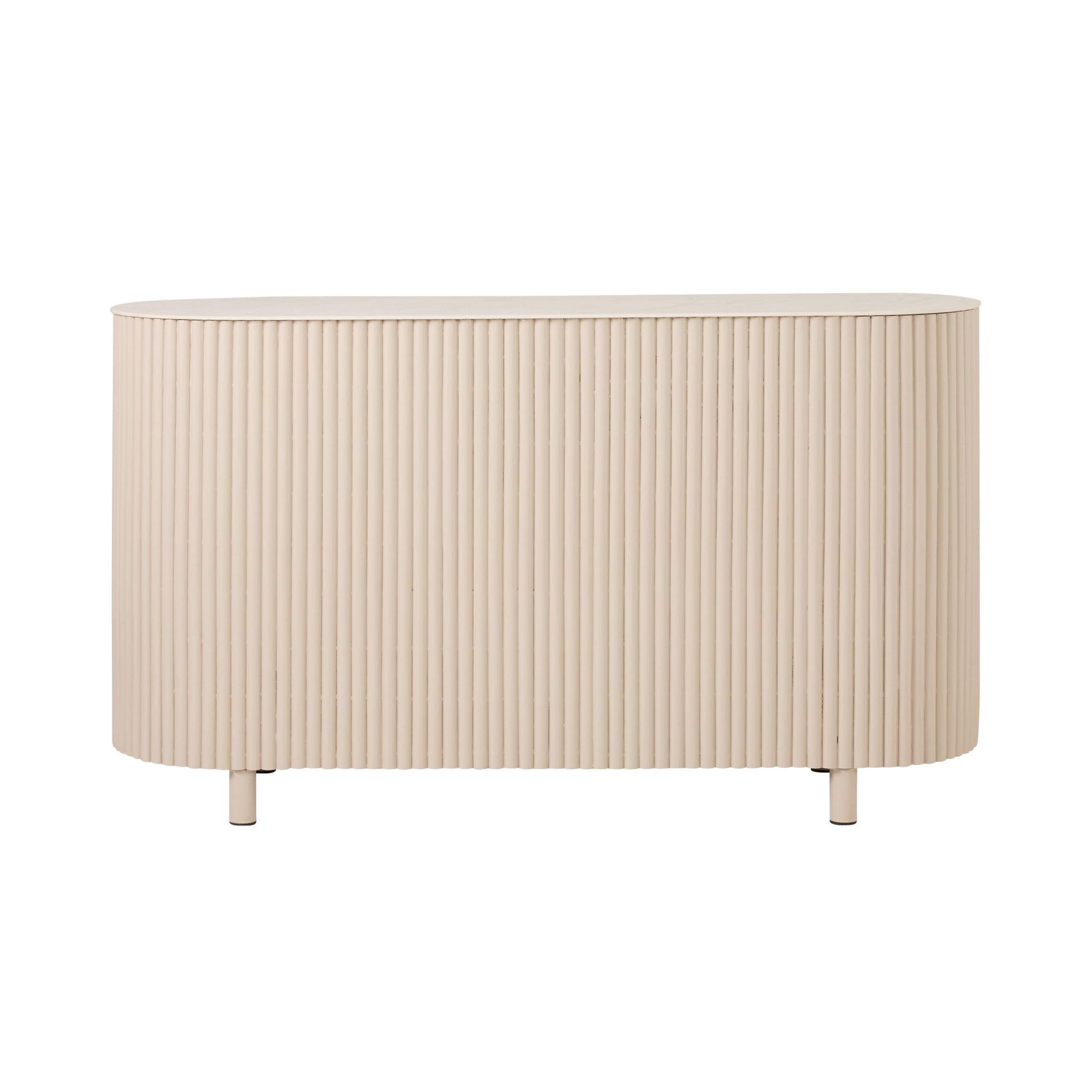 Ripple Kitchen Island Bench Taupe