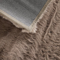 Faux Rabbit Fur Rug Mink 150x240cm