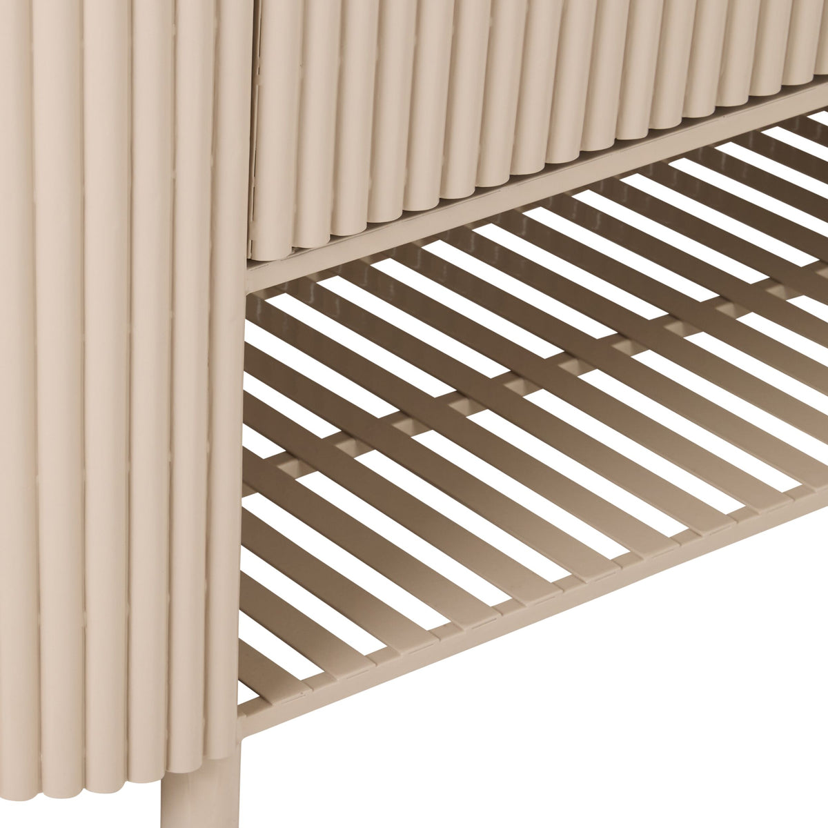 Ripple Kitchen Island Bench Taupe
