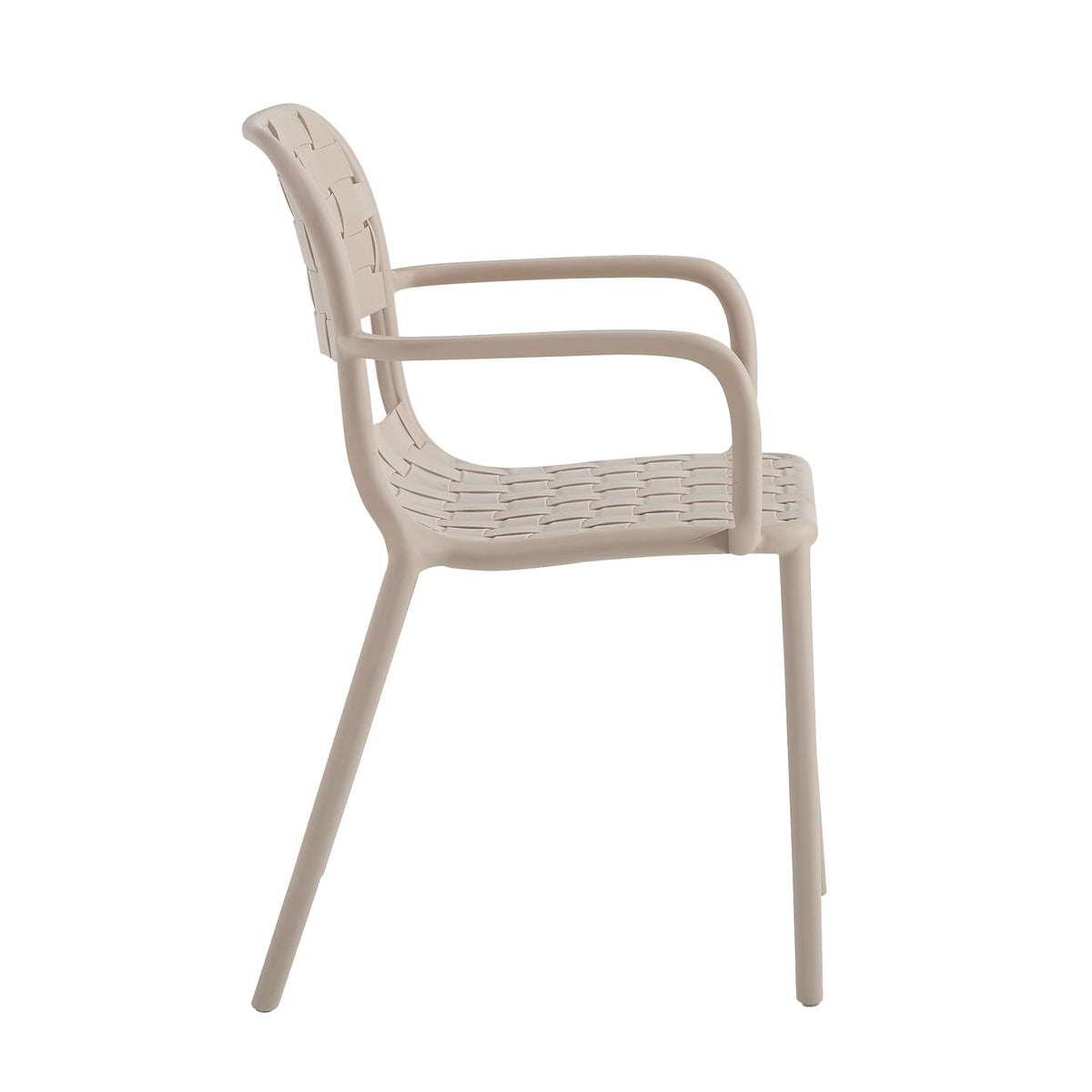 Em Weave Dining Chair Taupe