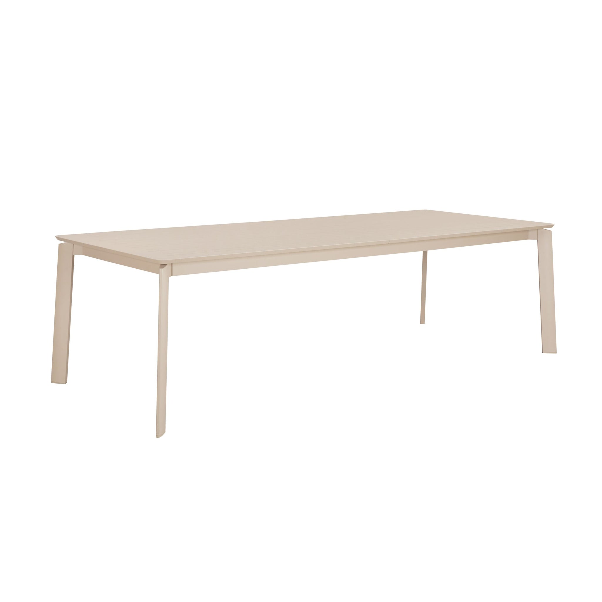 Santana Aluminium Dining Table 260cm (Extends to 370cm) Taupe