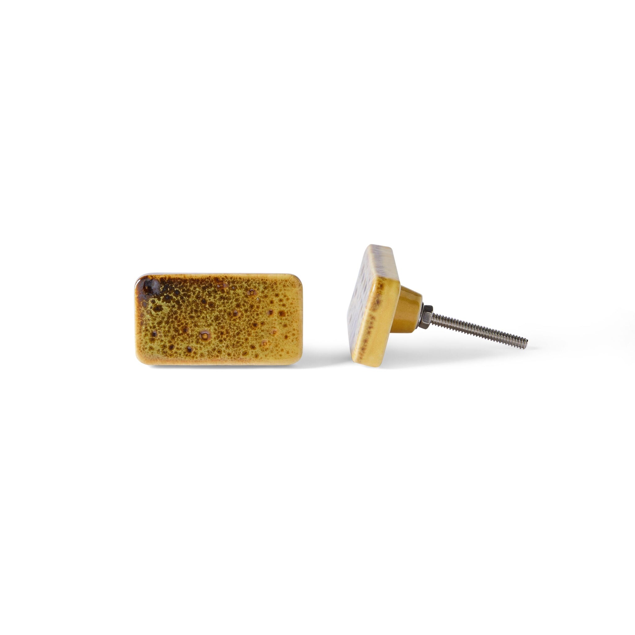 Glazed Quad Knob 6cm