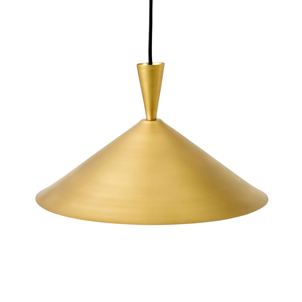 Apex Metal Pendant Matte Brass 40x40x21cm