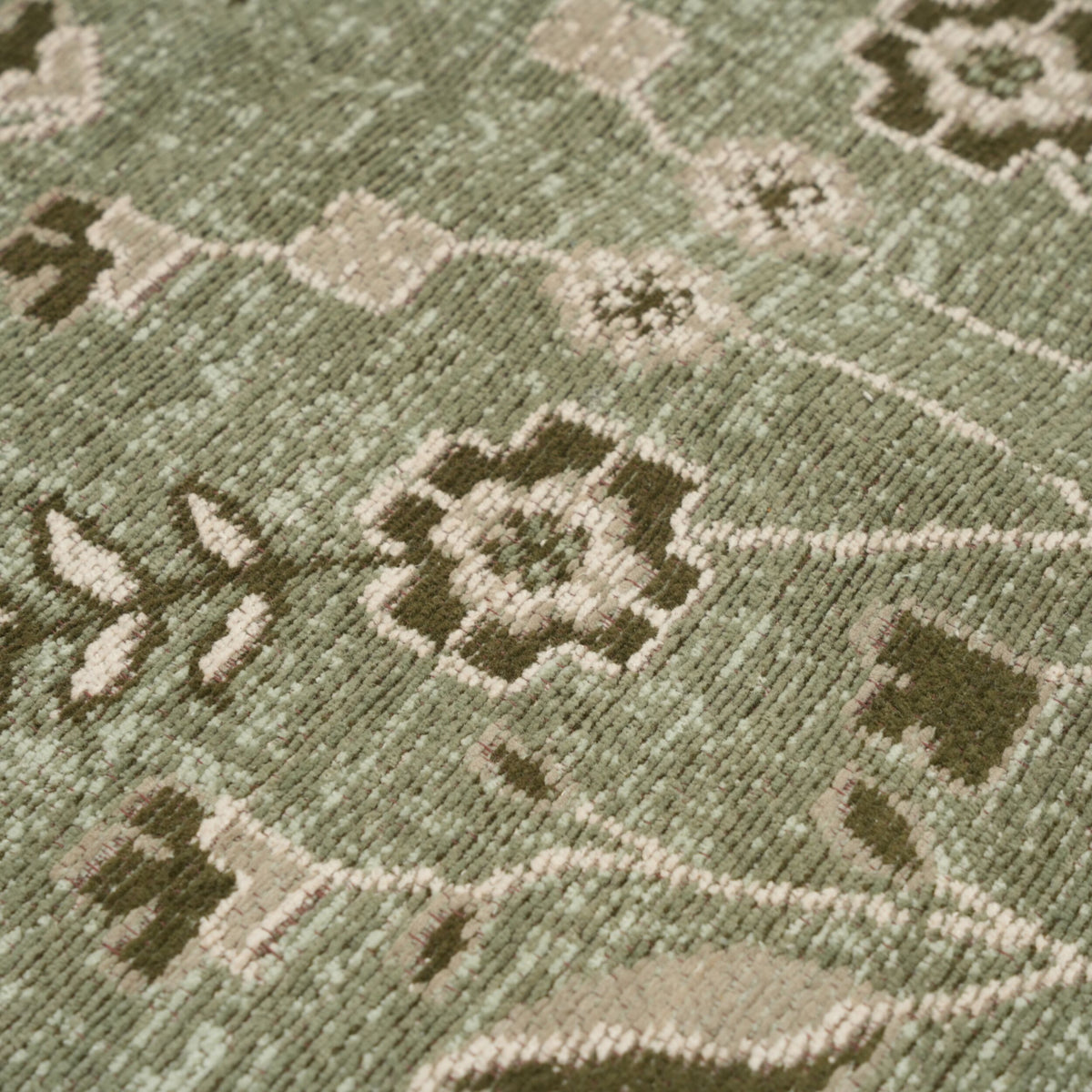 Mystic Loom Indoor Outdoor Rug Sage Meadow 100x150cm