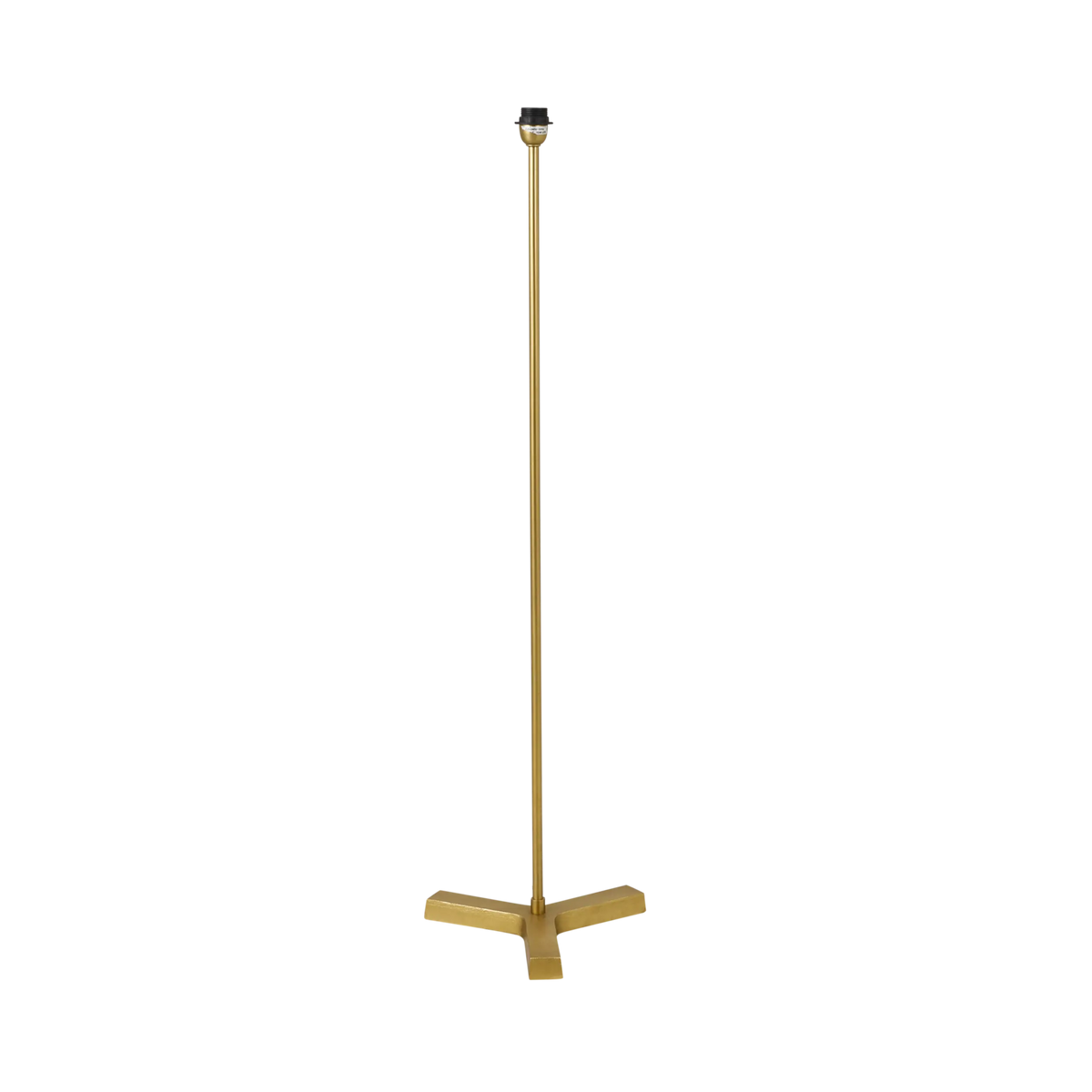 Rowan Matt Brass Metal Floor Lamp Base 29x29x117cm