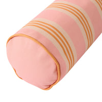 Aruba Outdoor Bolster Cushion Sunburst Stripe 60x15cm