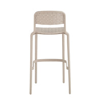Em Weave Bar Stool Taupe