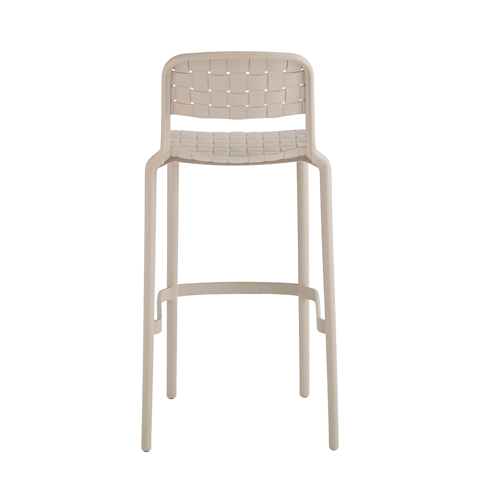 Em Weave Bar Stool Taupe