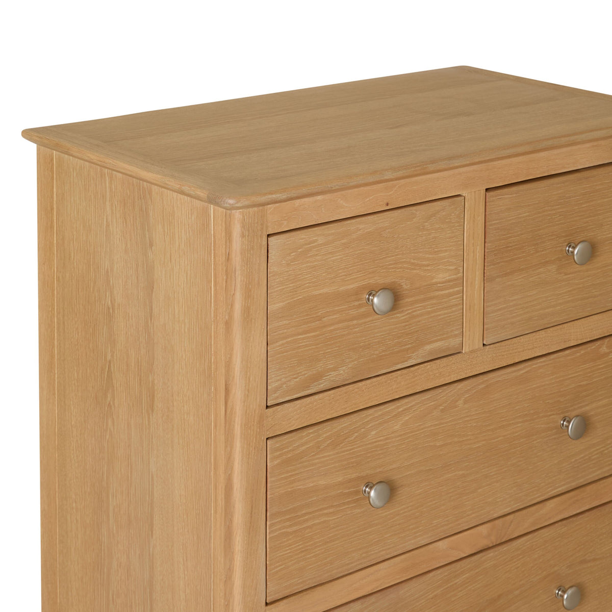 Oakridge 5 Drawer Chest Light Oak