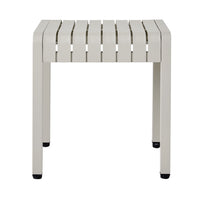 Tomi Alumnium Stool Taupe