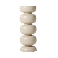 Amarra Pedestal Plant Stand Taupe 78cm